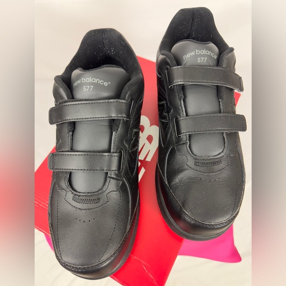 New Balance Men’s MW577Hv1 Black Walking Hook & Loop Shoe Size 12E (X Wi… - Picture 3 of 10